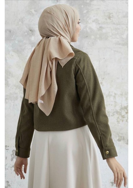 Kısa Cepli Kaşe Mont Haki fiyatları