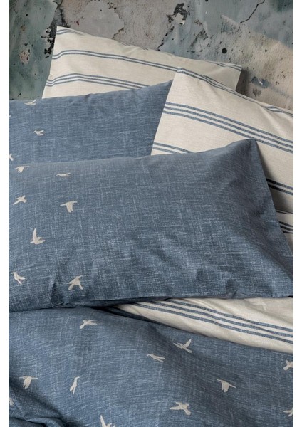 Klein Nakışlı Çift Kişilik Nev Takımı Ceria Lacivert fiyatları