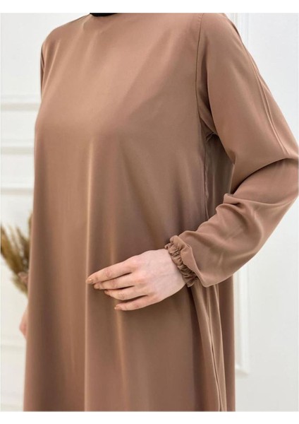 Oval Etekli Tunik - Badem Badem modelleri