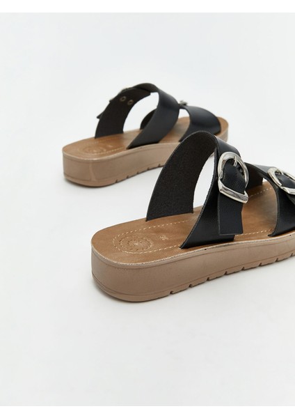 Yeni Sezon Çift Bantlı Kadın Terlik indirimleri