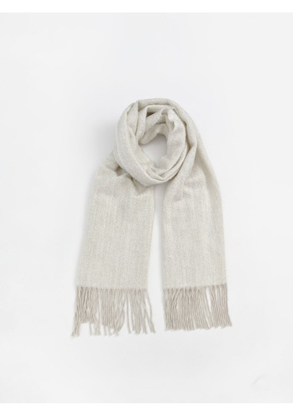 Yeni Sezon Düz Püsküllü Kadın Atkı modelleri