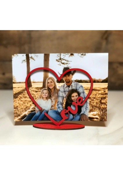 Anneler Günü Hediyesi Aşk Çerçevesi - Love