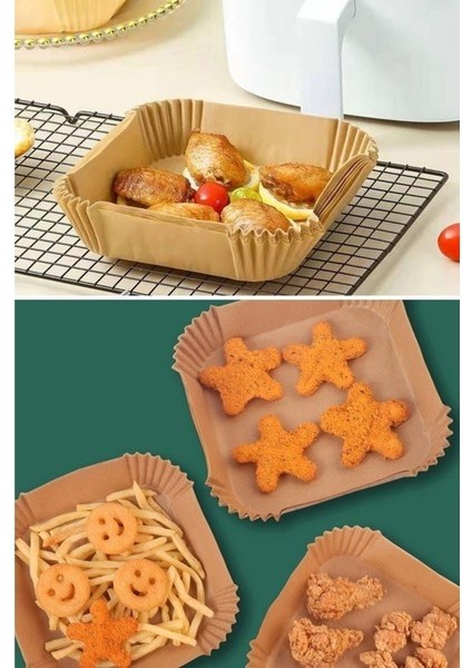 Airfryer Pişirme Kağıdı Xl-Xxl Büyük Boy 100 Adet fırsatları