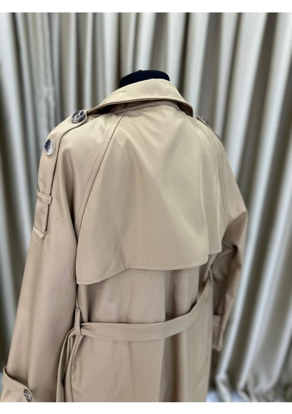 Belden Bağlamalı Trençkot Camel fırsatları