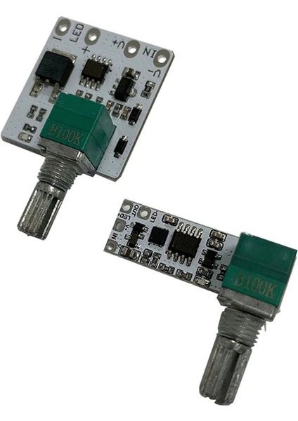 LED Sabit Voltaj Dimmer Kartı Kontrol Modülü Tablo Lamba Adımsız Knob Potansiyometre Canlı Dolgu Işık Dimmer Modülü, B (Yurt Dışından) fırsatları