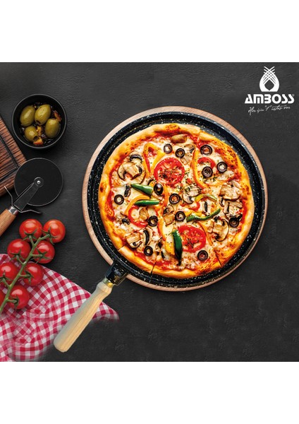 Vento Döküm 36 cm Pizza Gözleme Tavası