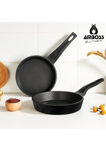 Vento 2 Parça Döküm 18-26 cm Tava Seti