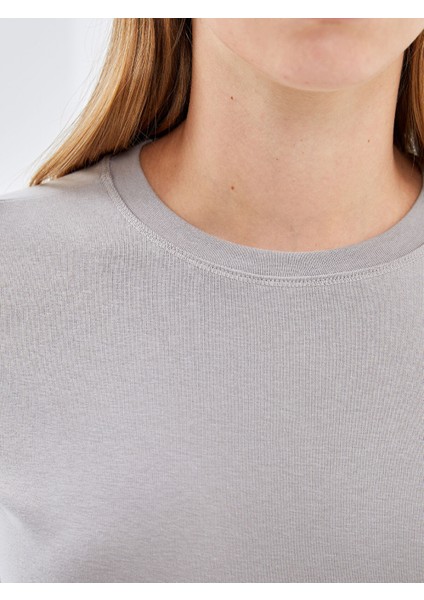 Yeni Sezon Bisiklet Yaka Kadın Tişört modelleri