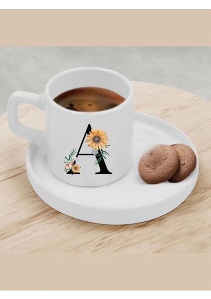 Türk Kahvesi Fincanı A Harfi Fincan