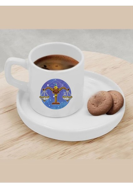 Türk Kahvesi Fincanı Terazi Burcu Fincan