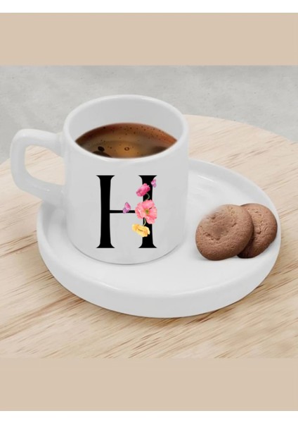 Türk Kahvesi Fincanı H Harfi Fincan