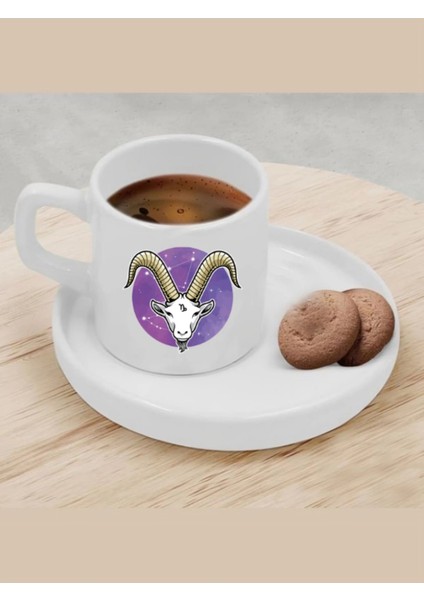 Türk Kahvesi Fincanı Oğlak Burcu Fincan