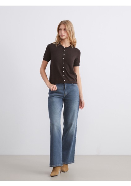 Yeni Sezon Bisiklet Yaka Kadın Triko Hırka fiyatları