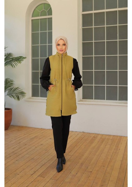 Kıtır Kapitone Yelek Yeşil fiyatları