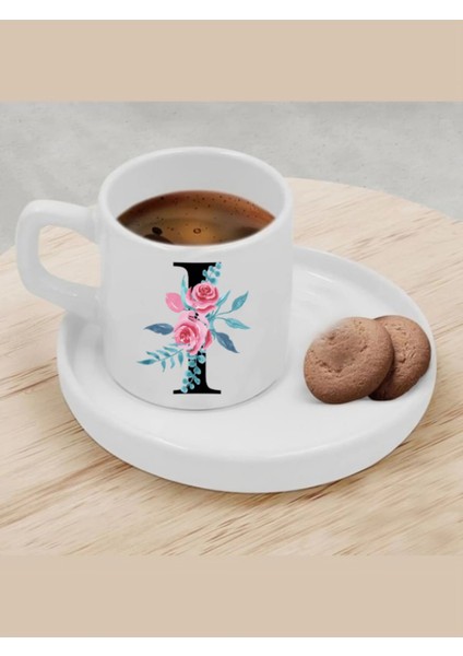 Türk Kahvesi Fincanı I Harfi Fincan