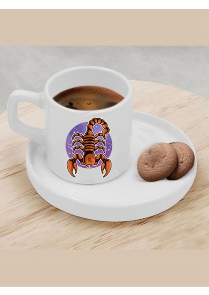 Türk Kahvesi Fincanı Akrep Burcu Fincan