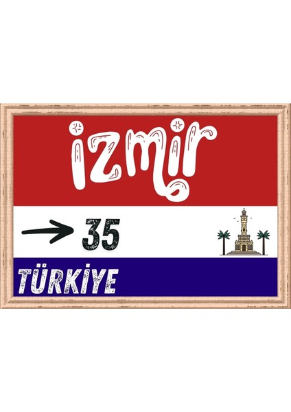 Izmir Tablo - Retro Tablo