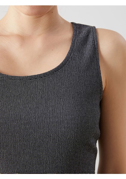 Yeni Sezon U Yaka Çizgili Kadın Atlet modelleri