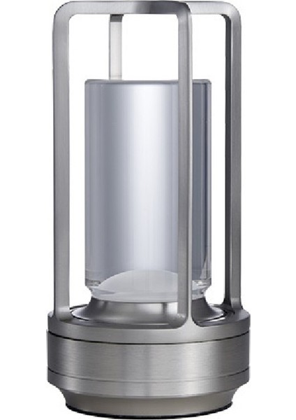 LED Masa Lambası Şarj Edilebilir Dokunmatik Gece Işık Yatak Odası Başucu Masa Lambası Restoran Dekoratif Lamba A (Yurt Dışından)