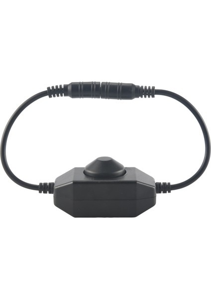 LED Çubuk Işık Dimmer, Dc 12V-24V 6A Dimmer Anahtarı, LED Çubuk Işığı, LED Halat Işığı 3528, 5050, 5630 (Siyah) (Yurt Dışından)