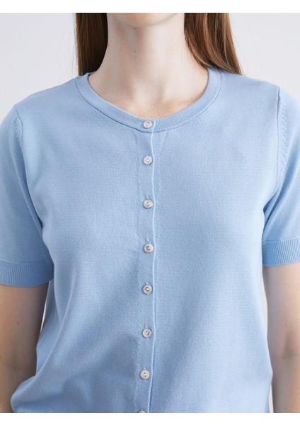 Yeni Sezon Bisiklet Yaka Kadın Triko Hırka modelleri