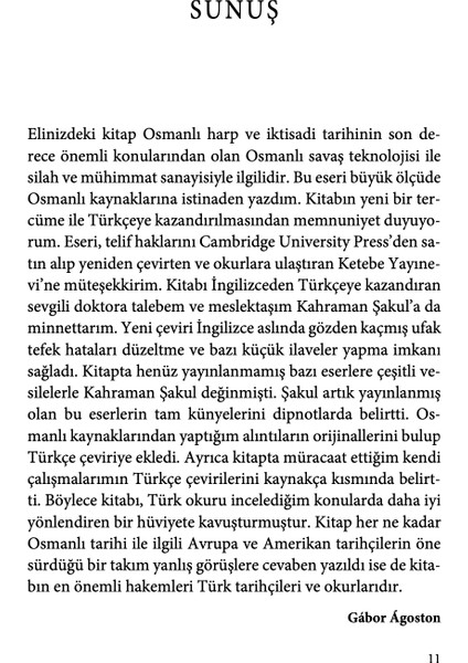 Barut, Top ve Tüfek - Gábor Ágoston indirimleri