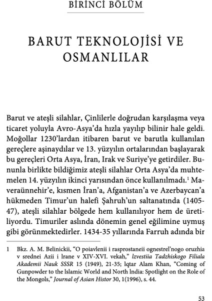 Barut, Top ve Tüfek - Gábor Ágoston