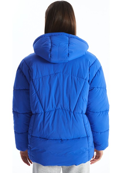 Yeni Sezon Kapüşonlu Düz Oversize Kadın Şişme Mont fırsatları