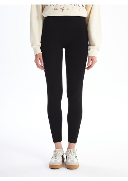 Yeni Sezon Beli Lastikli Düz Dikişsiz Kadın Spor Tayt fiyatları