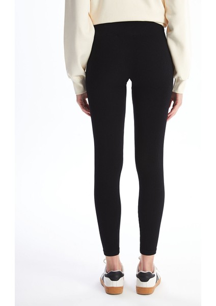 Yeni Sezon Beli Lastikli Düz Dikişsiz Kadın Spor Tayt fırsatları