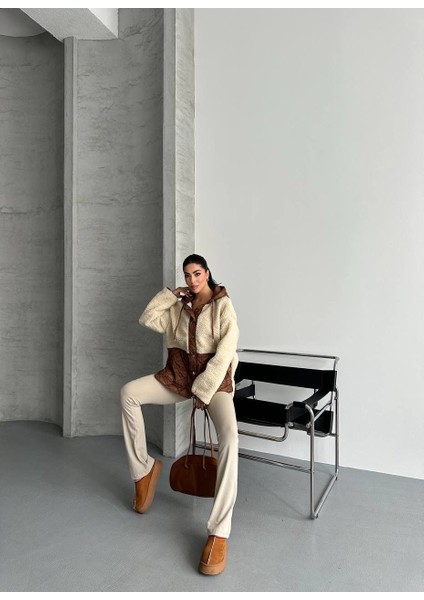 Zarax Siyah Cepli Peluş Mont fiyatları