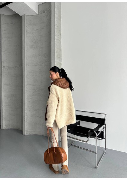 Zarax Siyah Cepli Peluş Mont fırsatları