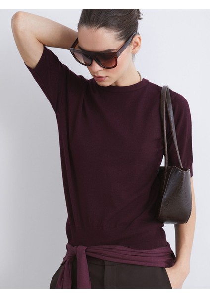 Yeni Sezon Bisiklet Yaka Kadın Triko Kazak modelleri