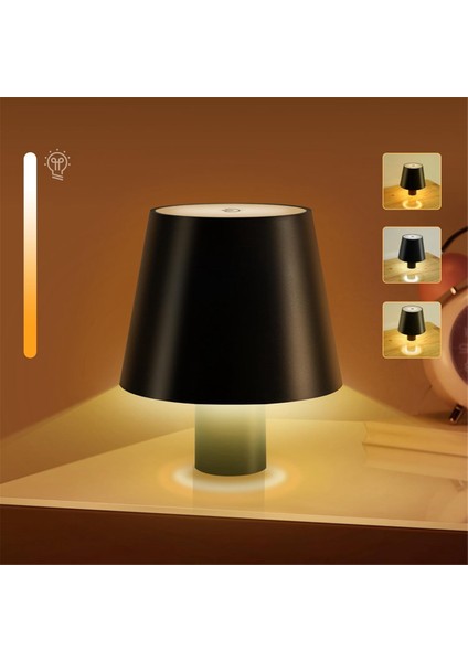 LED Kablosuz Şişe Işık Dokunmatik Masa Lambası Rgb ve 3 Renkli Şişe Lambası Iç/açık Restoranlar ve Çubuklar Beyaz (Yurt Dışından) indirimleri