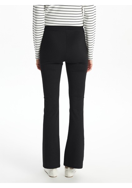 Yeni Sezon Dar Fit Ispanyol Paça Kadın Tayt Pantolon fırsatları