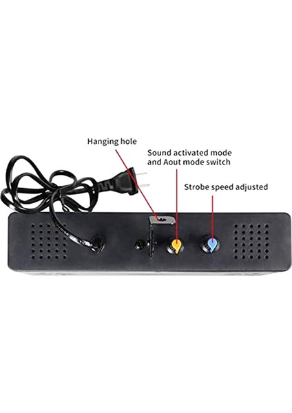 Stage Strobe Light, 270 LED Süper Parlak Flash Stage Aydınlatma Düğün, Noel, Doğum Günü, Kulüp Için Beyaz Işık, Dj Eu Fişi (Yurt Dışından) fiyatları