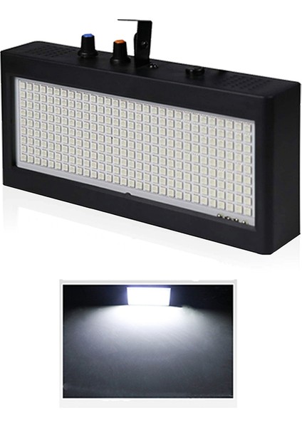 Stage Strobe Light, 270 LED Süper Parlak Flash Stage Aydınlatma Düğün, Noel, Doğum Günü, Kulüp Için Beyaz Işık, Dj Eu Fişi (Yurt Dışından) fırsatları