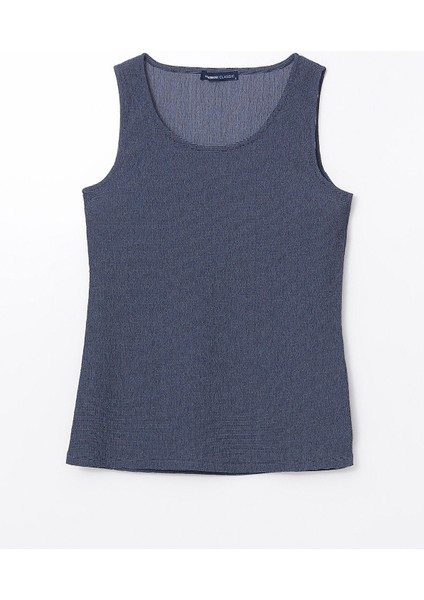 Yeni Sezon U Yaka Çizgili Kadın Atlet indirimleri