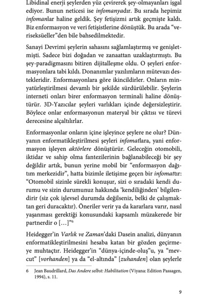 Şey-Olmayanlar - Byung-Chul Han