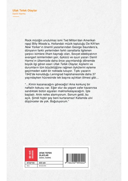 Ufak Tefek Olaylar - Daniil Harms fiyatları