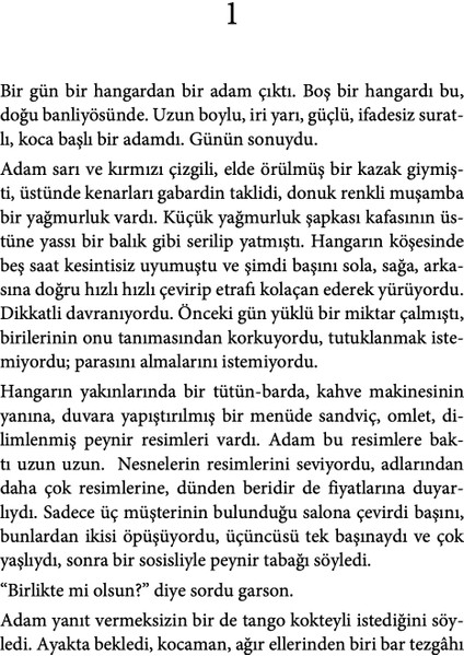 Cherokee - Jean Echenoz modelleri