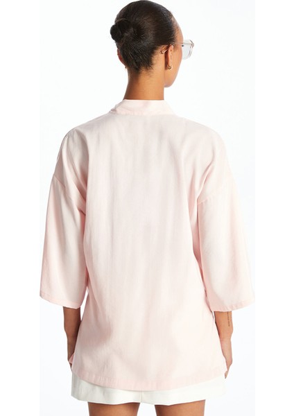 Yeni Sezon Şal Yaka Oversize Kadın Kimono modelleri