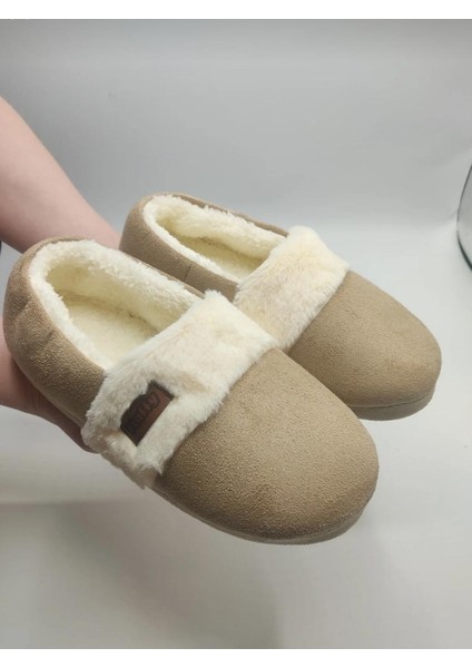 Içi Sıcacık Peluş Kumaş, Dışı Süet Kumaş, Sessiz Termo Tabanlı, Kaliteli Kadın Ev Ayakkabısı, Panduf modelleri
