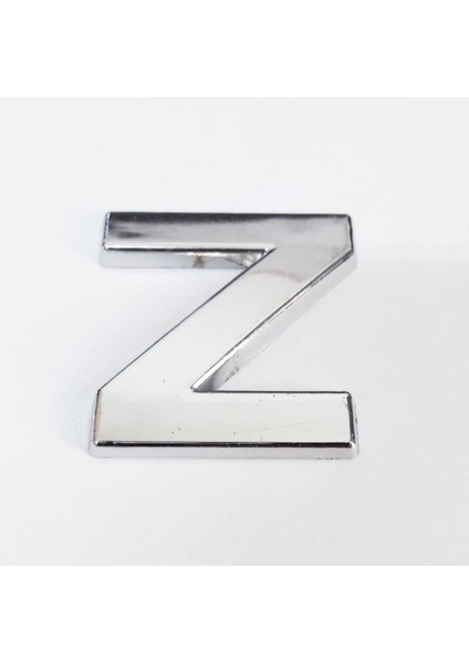 Cemax Z Harfi 3,75 cm Krom Yapışkanlı