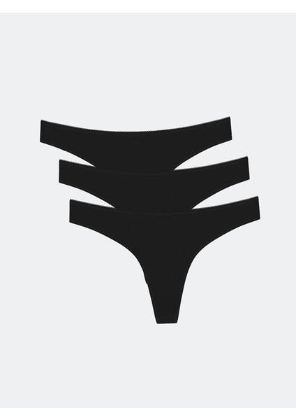 Yeni Sezon Düz Tanga Külot 3'lü fiyatları