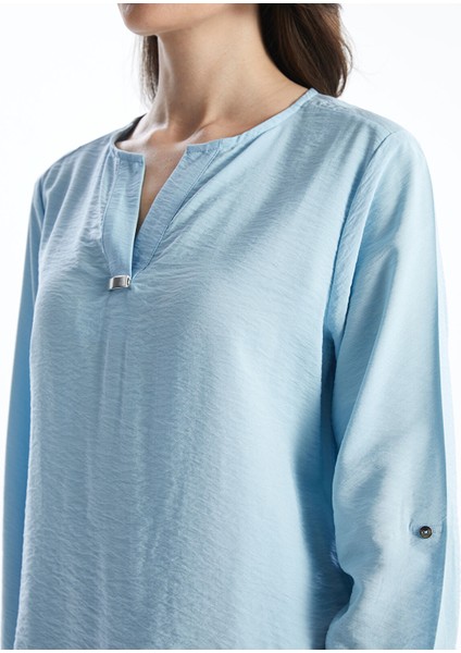 Yeni Sezon Kaçık Yaka Kadın Bluz modelleri