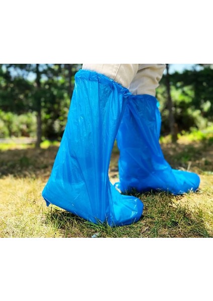 Kalın 100 Mikron Çizme Galoş 50 Adet