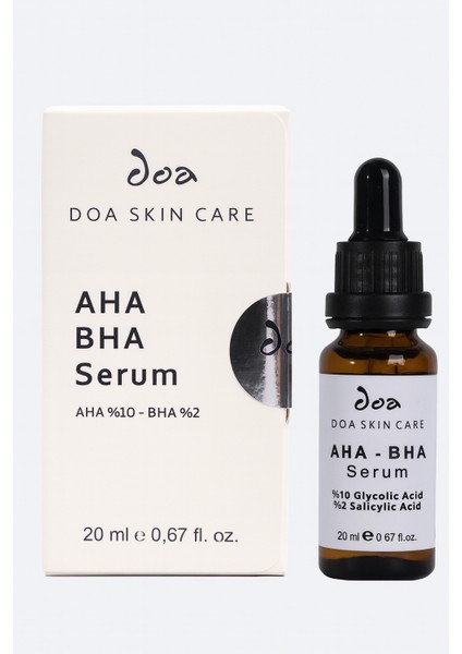 Aha Bha Serum %10 Glikolik %2 Salisilik Asit (%10 Glycolic %2 Salicylic)