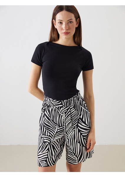 Yeni Sezon Kayık Yaka Kadın Tişört