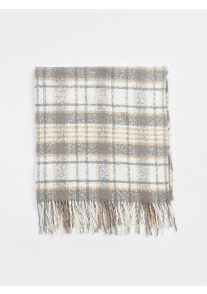 Yeni Sezon Ekose Desenli Kadın Atkı fırsatları